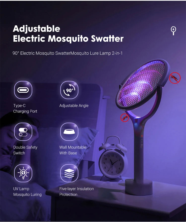 ⚡️Mistava 5-in-1 Electric Bug Zapper 🦟🔋